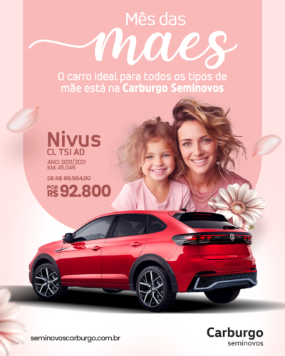 Carburgo Seminovos - Feed dia das mães